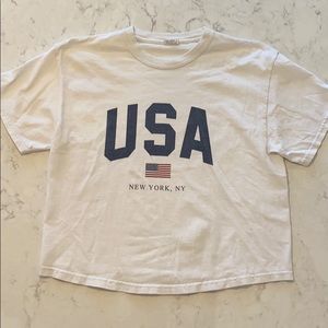 Brandy Melville (John Galt) USA Cropped T-Shirt